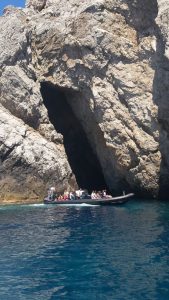 blue cave speed boat tour