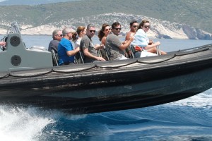 blue cave boat trip